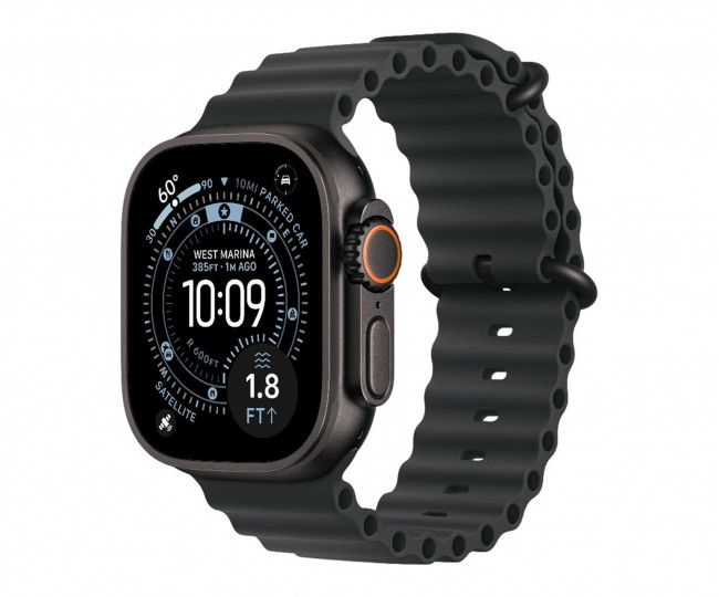 Apple Watch Ultra 3 GPS + Cellular 49mm Black Tit. Case w. Black Ocean Band (MF0J4) б/в
